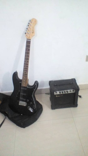 Guitarra Electrica + Forro + Correa + Cable + Amplificador