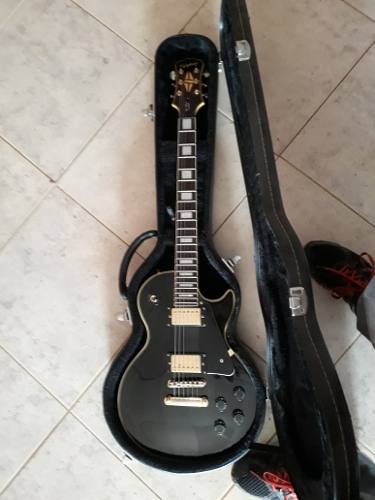Guitarra EpiPhone Lespaul Custom (black Beauty)