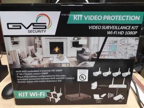 Kit De Cámaras Ip Wifi Nvr Marca Gvs