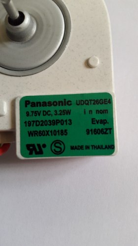 Motor Ventilador Panasonic, De Nevera