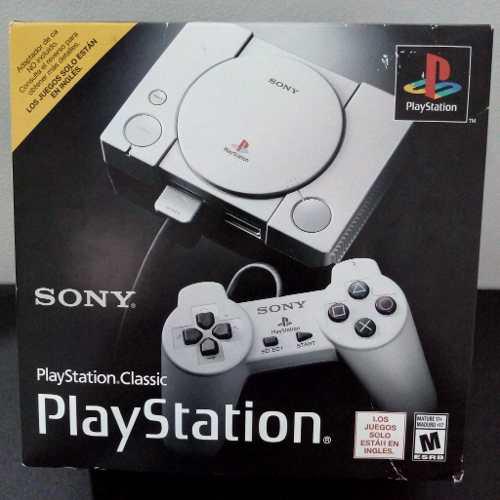 Playstation Mini Classic Sony, Nuevo De Paquete Con