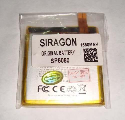 Bateria Pila Siragon Sp5050 1650mah Nueva Sellada