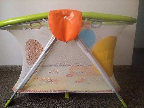 Corral Cuna Fisher Price Con Colchoneta, Plegable Impecable