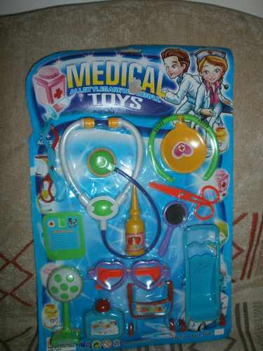 Juego Para Jugar Al Doctor Medical Toys 12 Piezas