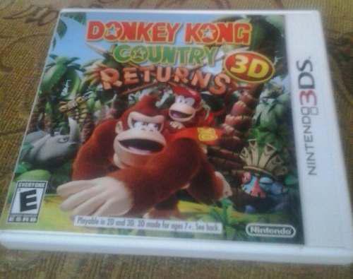 Juegos Donkey Kong Country Returns 3ds
