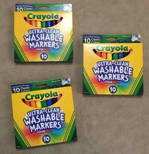 Marcadores Lavables Crayola