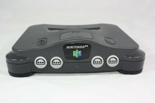 Nintendo 64 Con Fuente De Poder En Perfecto Estado