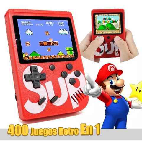 Nintendo Sup Portatil 400 Juegos Retro Video Game Oferta !!