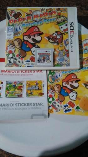 Paper Mario Sticker Star 3ds