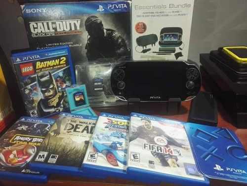 Psvita + 7 Juegos (140verdes)