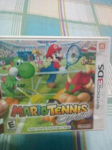 Videojuego Mario Tennis Open Para Ds 3d
