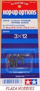 3x12mm Screws Tapping Titanium Avante Egress Tamiya. 8 Vrds