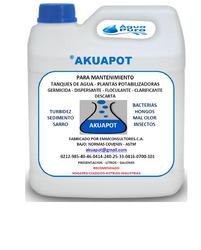 Akuapot para mantenimiento de tanques de agua potable