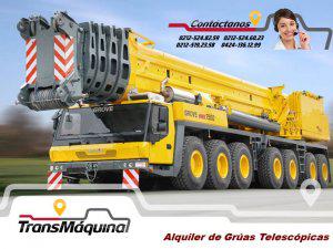 Alquiler de Grúas Telescópicas y Montacargas