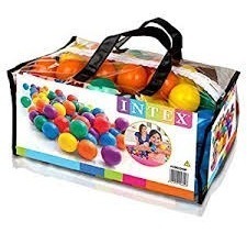 Bolso De Pelotas De Colores (intex) Para Baby Gym Y Piscina