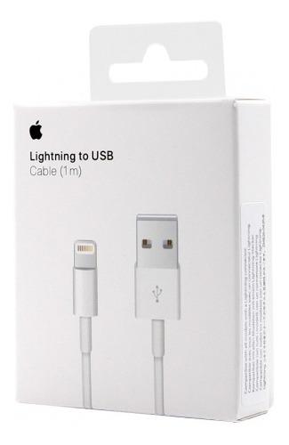 Cable Cargador Apple iPhone Lightning Usb Certificado 1m (8)