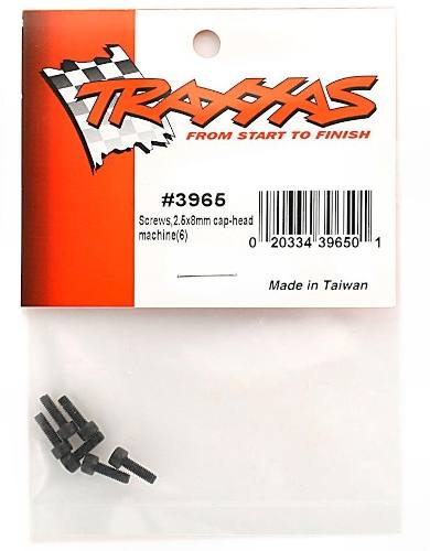 Cap Head Machin Screw 2.5x8mm Ref  Revo Traxxas. 8 Vrds