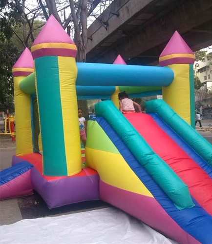 Castillo Inflable Con Motor 5 X 4 Mts