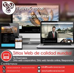 Diseño de paginas web en venezuela con tuwebcaracas