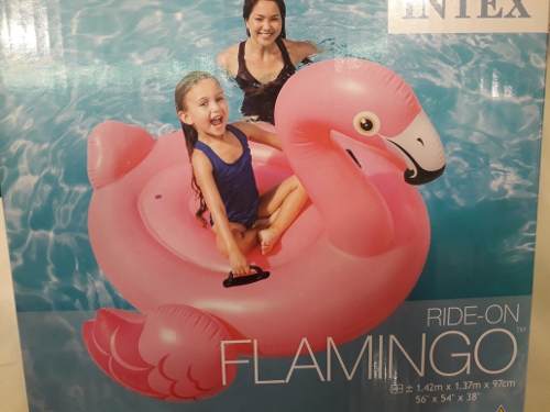 Flotador Inflable Flamingo P/ Niña Adulto 1.42x1.37m