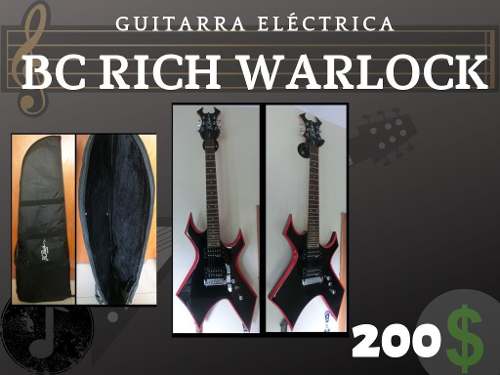 Guitarra Eléctrica Bc Rich Warlock