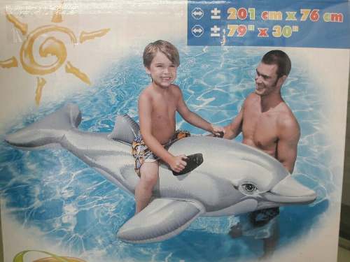 Inflable Flotador Delfin Para Niños Piscina/playa