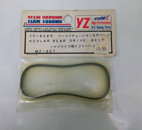 Kevlar Rear Drive Belt M2-96t. Zc-658s Team Yokomo. 9 Vrds