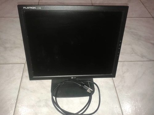 Monitor Para Pc Lg Flatron 17pulg 55vrds Negociable