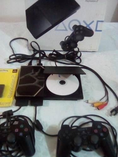 Play Station 2 + Memoria Card 64mb + 88 Juegos