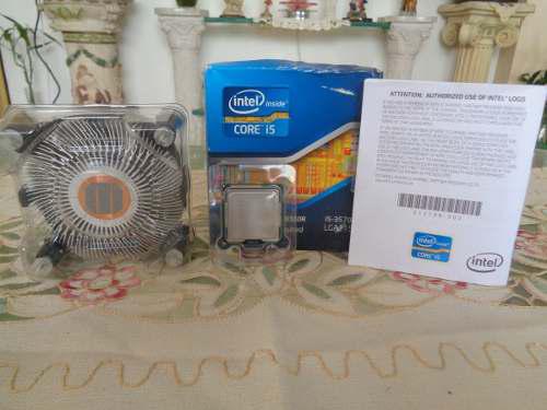Procesador Intel Core I5 3570k Socket 1155 + Fan (60vds)