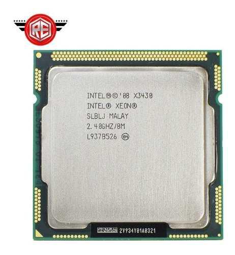 Procesador Intel Xeon X3430 2.40 Ghz 8m Lga 1156 13t