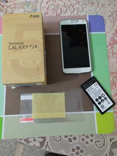 Samsung S5 Duos 2gb Ram 4g Lte Tarj Carga Inalambrica (120v)