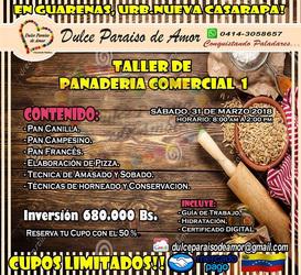 Taller de Panaderia Comercial 1 en Guarenas