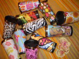 VASOS TERMICOS de Aluminio Cocoa Diseños Material pop