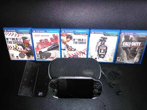 5 Juegos Ps Vita Y Tarjeta Sony