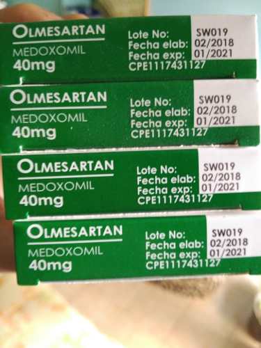 Pastillas Olmesartan Freno 40mg