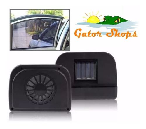 Ventilador A Energía Solar De Ventana Para Carros. 10