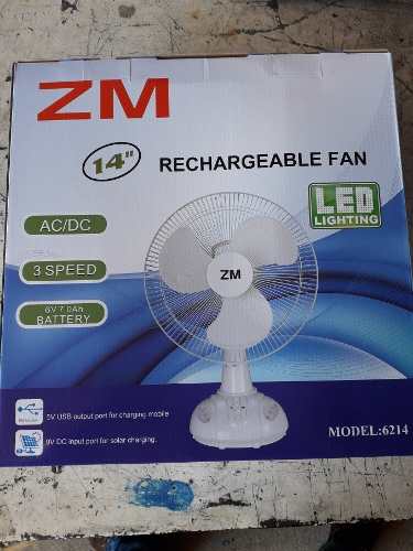 Ventilador Recargable 14