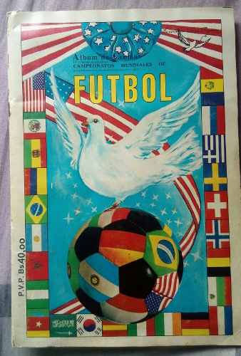 Álbum Mundial De Fútbol Usa 94 Reyauca