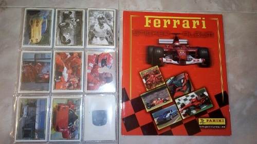 Álbum Panini Ferrari Set Completo A Pegar