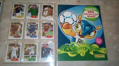 Álbum Panini Road To Brasil  Set Completo A Pegar