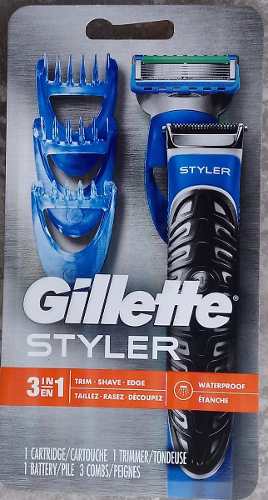 Afeitadora Gillette Styler Fusion Proglide 3en1, 5hojillas