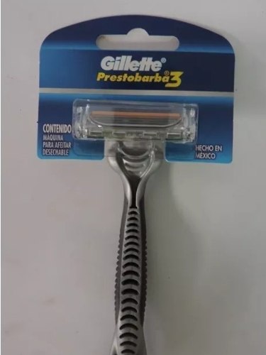 Afeitadora Prestobarba Gillette 3 Hojillas 100% Original
