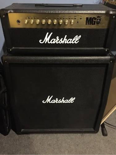 Amplificador De Guitarra Marshall Mg100fx (500v)