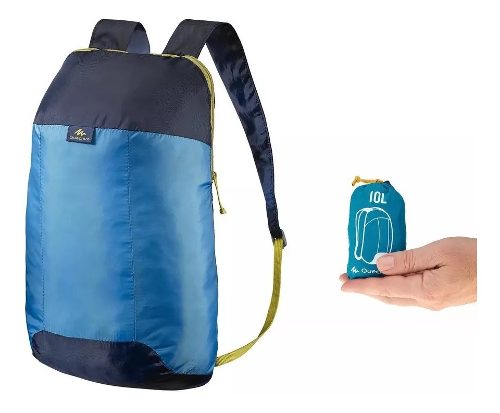 Bolso/ Morral/ Mochila De 10 Litros Ultracompacta Queshua