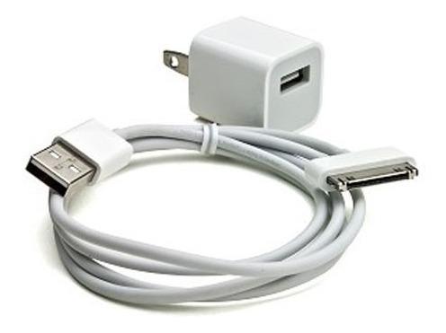 Cargador Apple+cable iPhone 4 4s 3gs iPod 30 Pines Easyshop