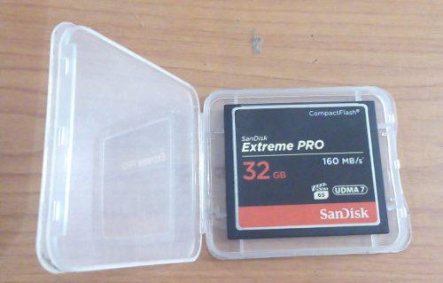 Compa Flash Card 32gb Sandisk Extreme Pro