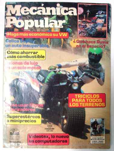 Interesante Revista Mecánica Popular Enero 1983