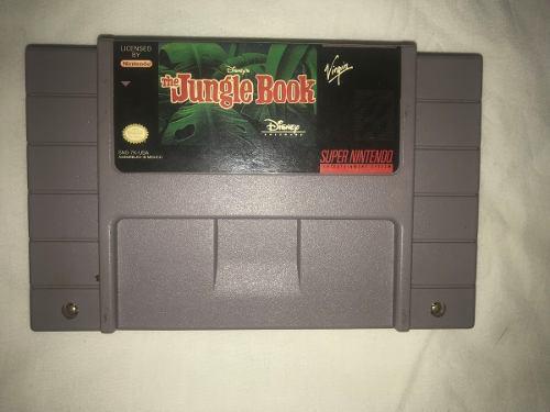 Juegos Super Nintendo Snes (5v) Coleccion The Jungle Book