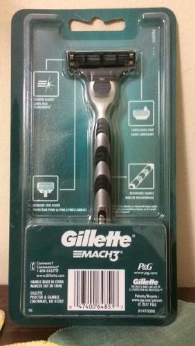 Maquina De Afeitar Gillette Mach 3.